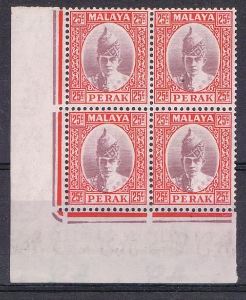 Image of Malayan States ~ Perak SG 115 UMM British Commonwealth Stamp